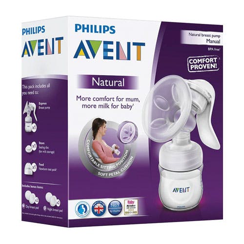 Philips Avent Natural Manula Breast Pump (SCF 330/60)