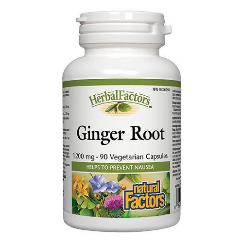 Natural Factors Ginger Root 1200mg 90 Capsules