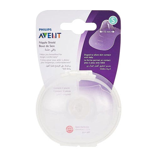 Philips Avent Nipple Shield Small (SCF 153/01) - Pack of 2