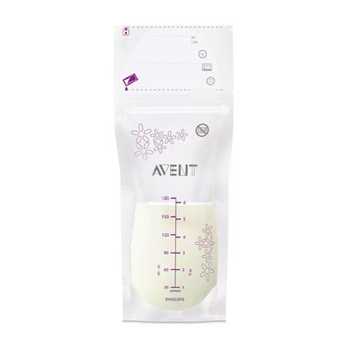 Philips Avent Breast Milk Storage Bags 180ml (SCF 603/25) - Pack of 25