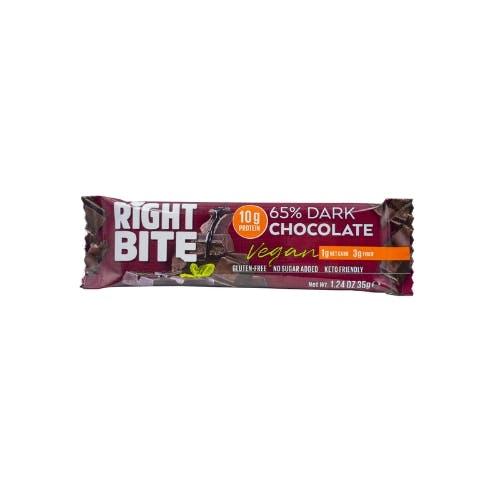 Right Bite Protein Bar Dark Chocolate 35gm