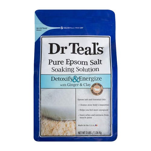 Dr Teal's Epsom Bath Salt Ginger 1.36kg
