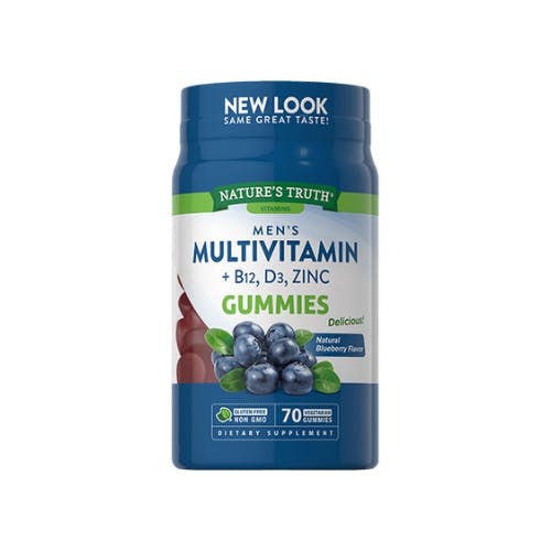 Nature's Truth Men's Multivitamin Blueberry Flavor 70 Gummies