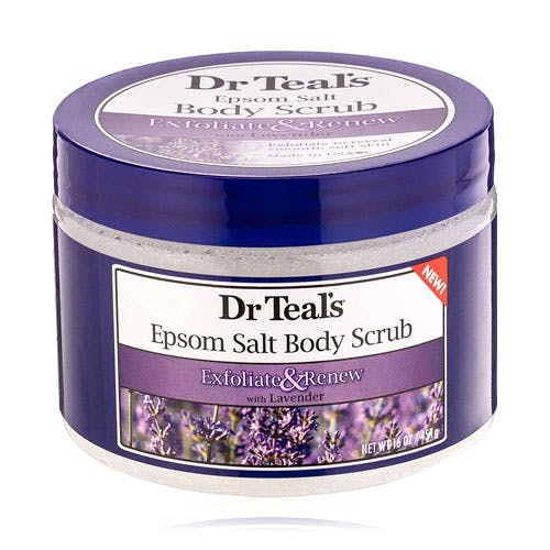 Dr Teal's Epsom salt Body Scrub Lavendar 454gm