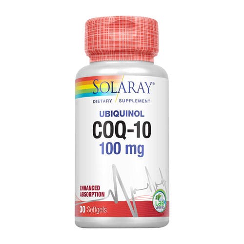 Solaray Ubiquinol CoQ-10 100mg-30 Softgels