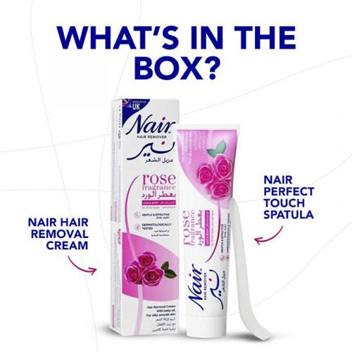 Nair Hair Removal Cream – Rose, 110gm