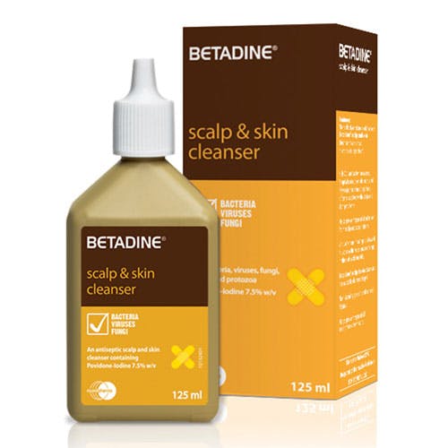 Betadine Scalp & Skin Cleanser 125ml