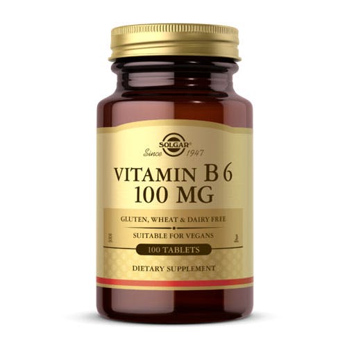 Solgar Vitamin B6 100mg -100 Tablets
