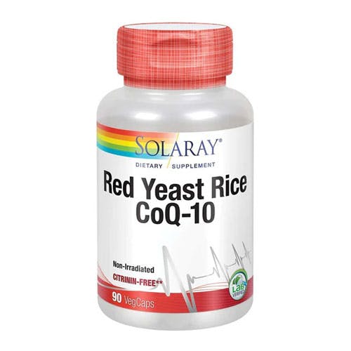 Solaray Red Yeast CoQ-10-90 Capsules