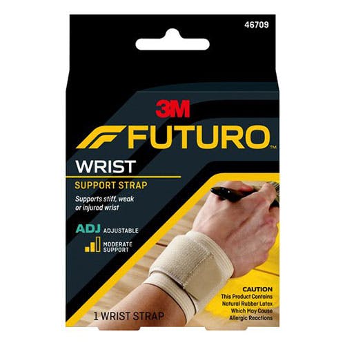 3M Futuro Wrist Support Strap (46709) - Adjustable Size - 1 Wrist Strap