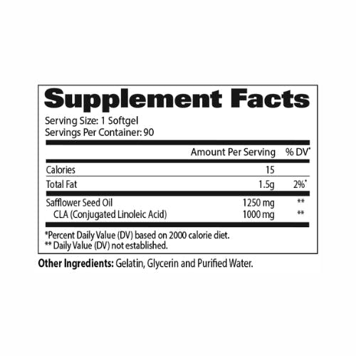 GAT Essentials CLA 1250 mg 90 Softgels