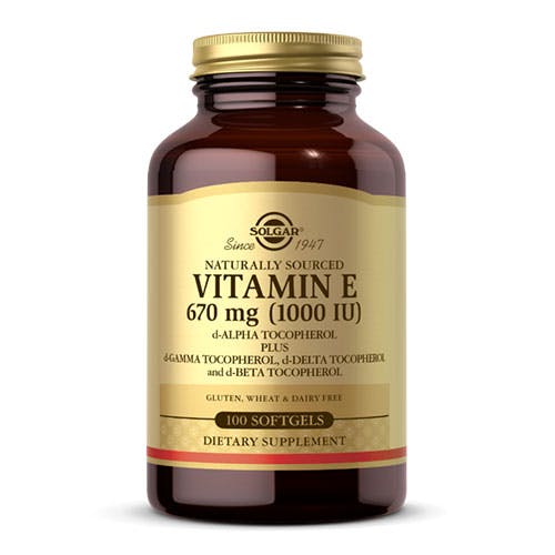 Solgar Vitamin E 670mg (1000IU) -100 Softgels