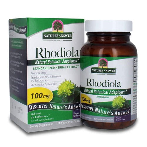 Natures Answer Rhodiola 100mg-60 Capsules