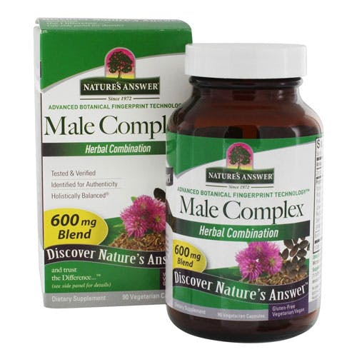 Natures Answer Male Complex 600mg-90 Capsules