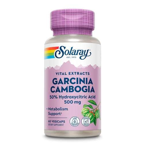 Solaray Garcinia Cambogia 500mg -60 Capsules