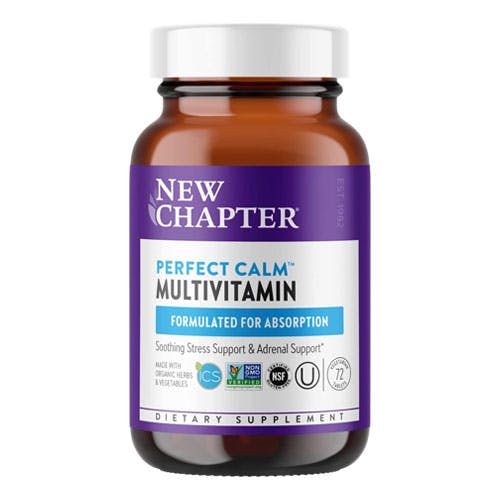 New Chapter Perfect Calm Multivitamin - 72 Tablets