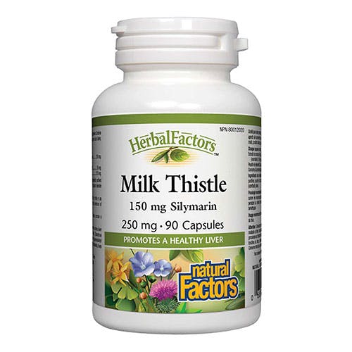 Natural Factors Milk Thistle 250 mg 90 Capsules