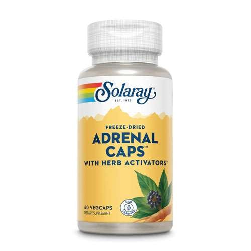 Solaray Adrenal Caps-60 Capsules