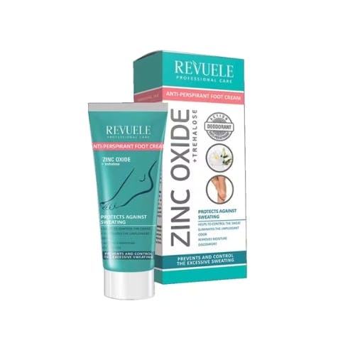 Revuele Zinc Oxide + Trehalose Anti-Perspirant Foot Cream 80ml