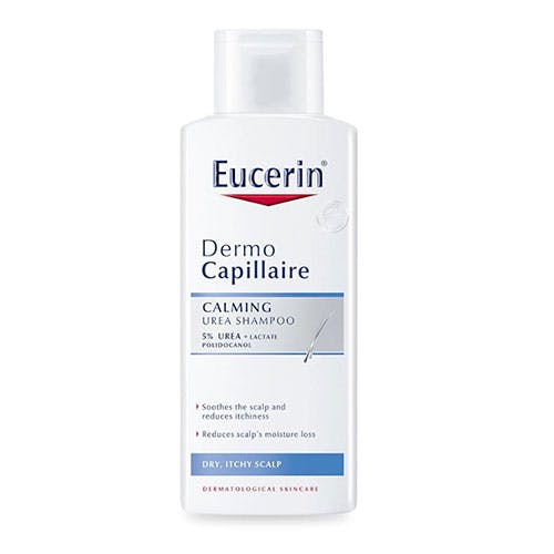 Eucerin Dermo Capillaire Calming Urea Shampoo Dry Itchy Scalp 250ml
