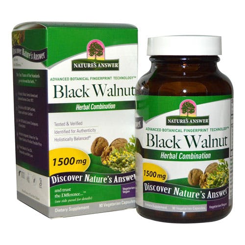 Natures Answer Black Walnut Complex 1500mg-90 Capsules