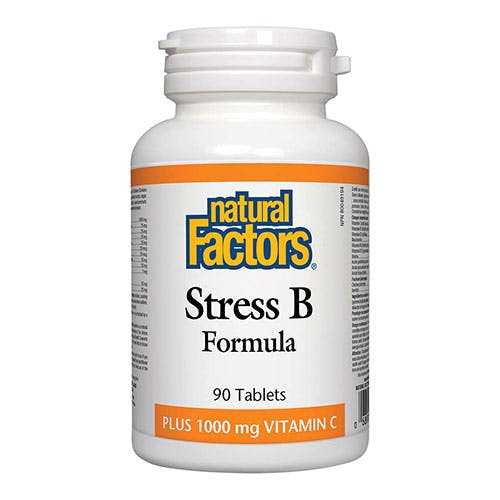 Natural Factors Stress B Formula 1000 mg 90 Tablets