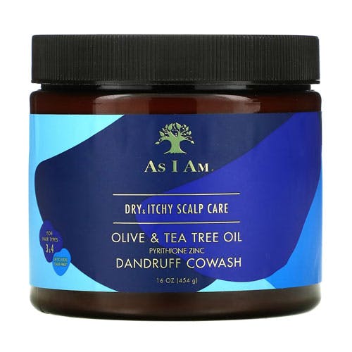 As I Am Dry & Itchy Scalp Care Olive & Tea Tree Oil Dandruff CoWash 454gm