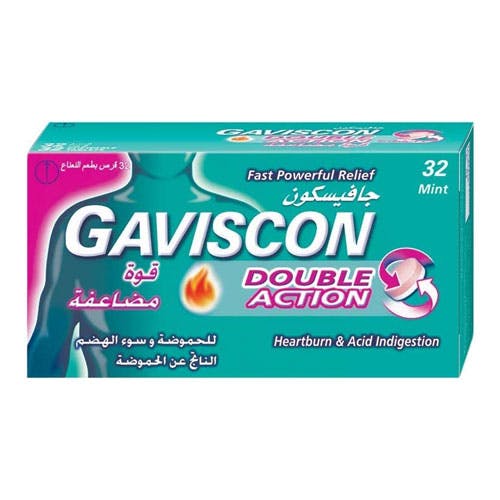 Gaviscon Double Action Mint - 32 Tablets