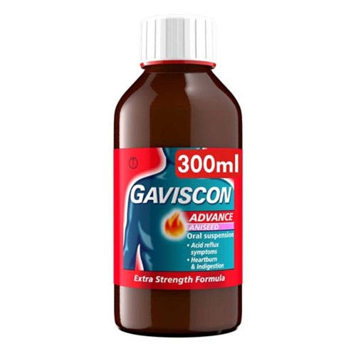 Gaviscon Advance Oral Suspension 300ml - Aniseed Flavor