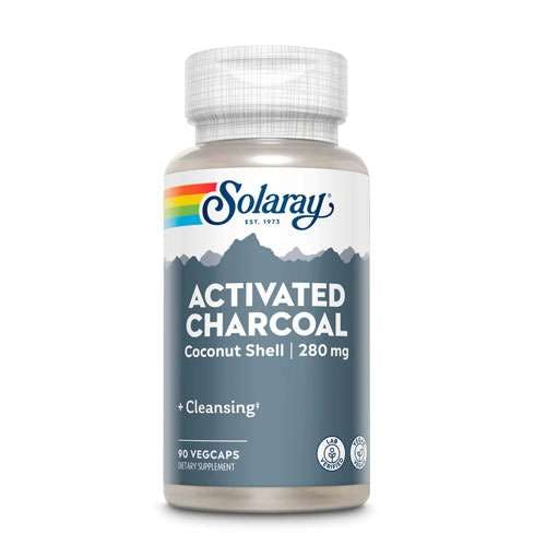 Solaray Activated Charcoal 280mg -90 Capsules