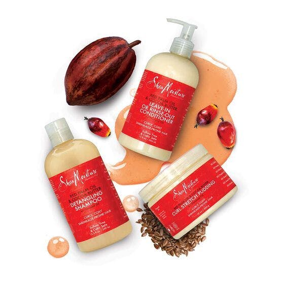 Shea Moisture Red Palm Oil & Cocoa Butter Curl Stretch Pudding 340gm