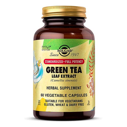 Solgar Green Tea Leaf Extract -60 Capsules
