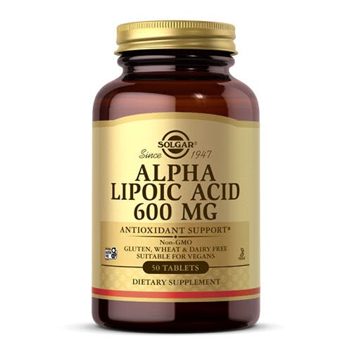 Solgar Alpha Lipoic Acid 600mg -50 Tablets