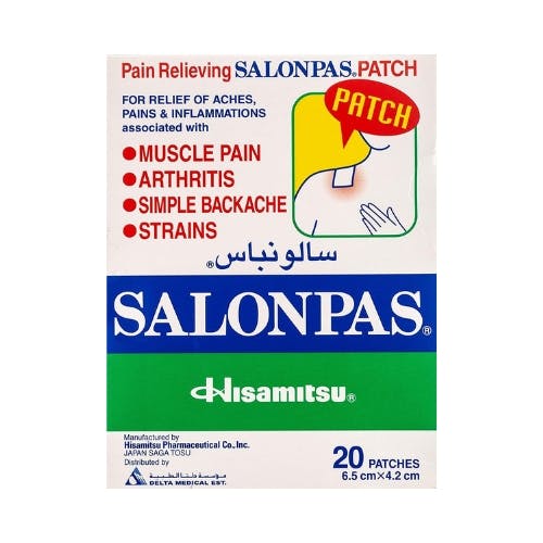 Salonpas Pain Relief Patch - 20 Patches