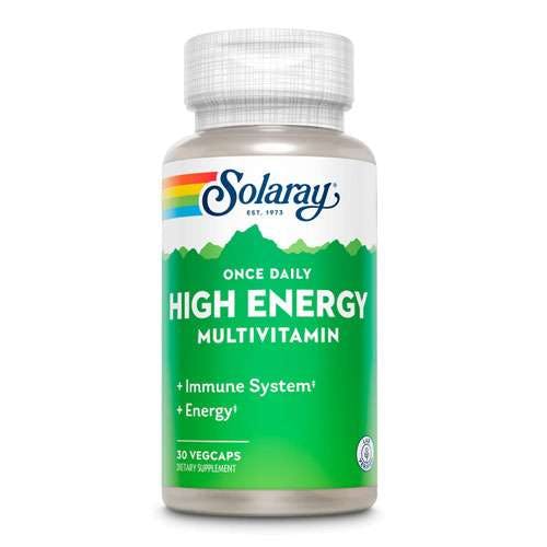 Solaray Once Daily High Energy Multivitamin -30 Capsules