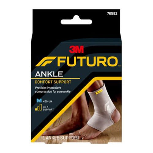3M Futuro Ankle Comfort Support (76582) - Medium Size - 1 Ankle Support