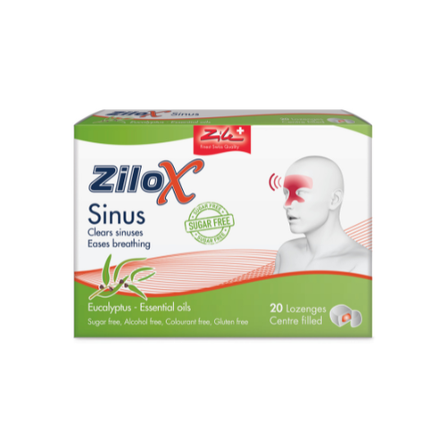Zilox Sinus Lozenges 20 Count