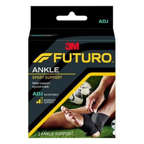 3M Futuro Ankle Sport Support (09037) - Adjustable Size - 1 Ankle Support