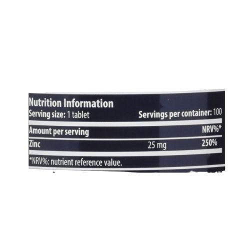 Scitec Nutrition Zinc 25mg - 100 Tablets