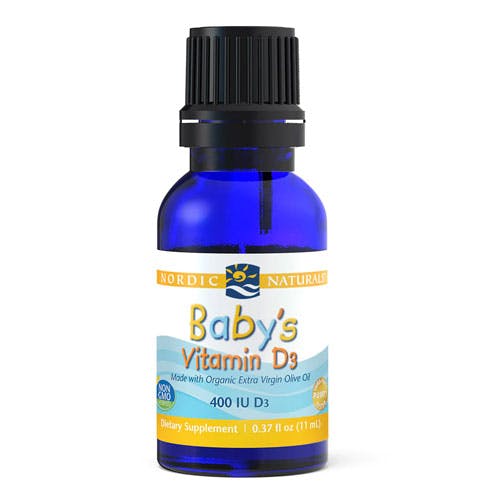 Nordic Naturals Baby's Vitamin D3 400IU Drops 11ml