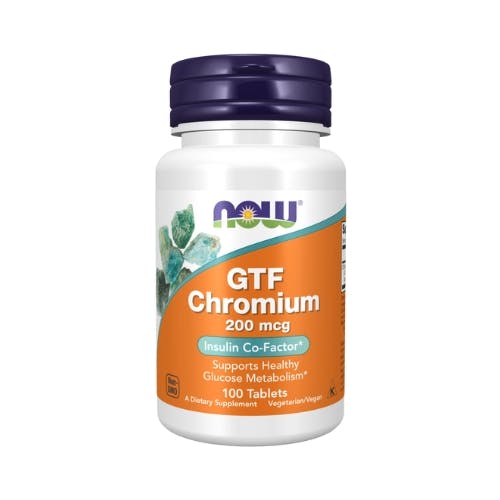 Now Gtf Chromium 200mg 100 tablets