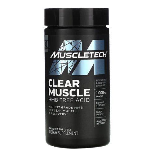 MuscleTech Clear Muscle HMB Free Acid - 84 Softgels