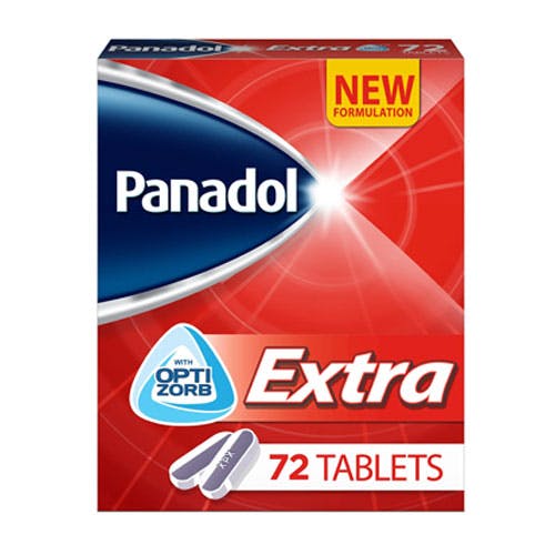 Panadol Extra Optizorb - 72 Tablets