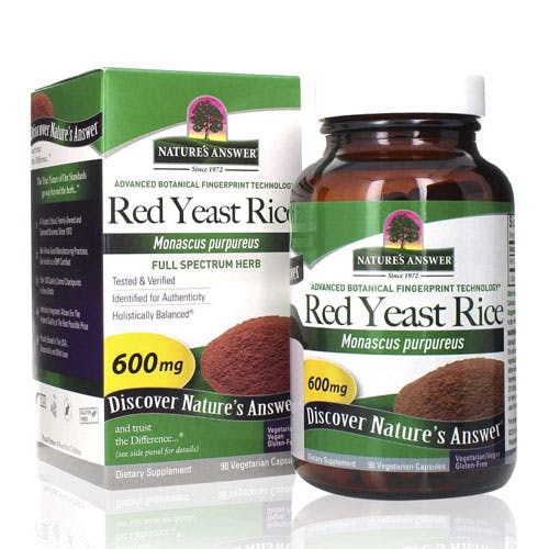 Natures Answer Red Yeast Rice 600mg-90 Capsules