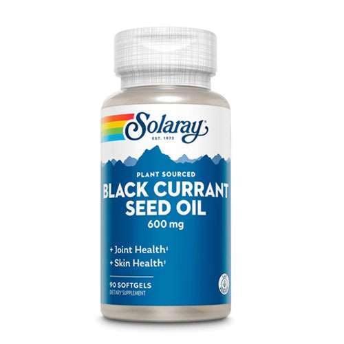 Solaray Black Currant Seed Oil 600mg -90 Softgels