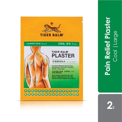 Tiger Balm Cool Plaster - 2 Pieces