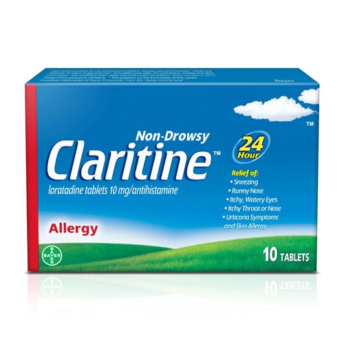 Claritine 10mg - 10 Tablets