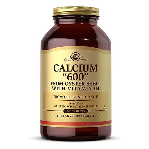 Solgar Calcium 600 With Vitamin D3 -240 Tablets