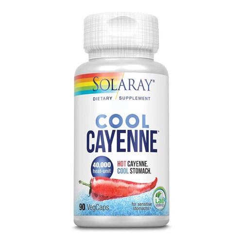 Solaray Cool Cayenne-90 Capsules