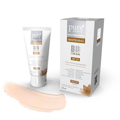 Pure Beauty Whitening BB Cream Medium with SPF25 50ml